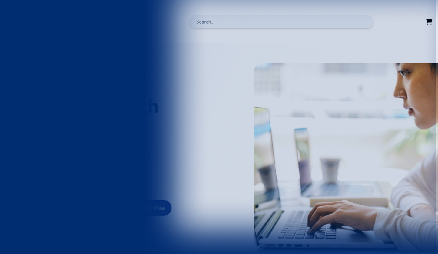 Website background